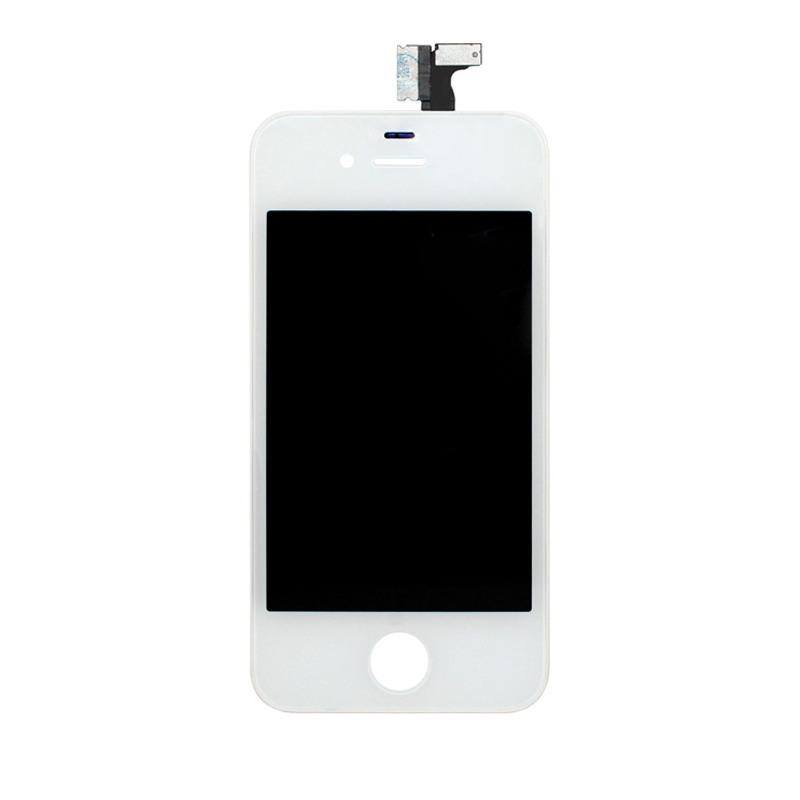 Дисплей iPhone 4S с тачскрином в рамке Белый AAA